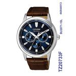 Relogio Masculino Citizen Eco-drive Couro Tz20733f