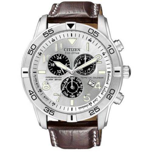 Relógio Masculino Citizen Modelo BL5470-06A - Pulseira em Couro / a Prova D' Água