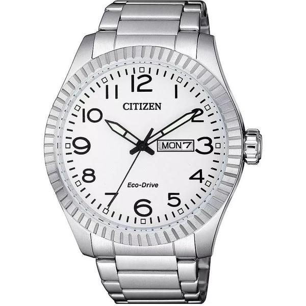 Relógio Citizen Masculino Tz20779q Eco-drive Solar Prateado