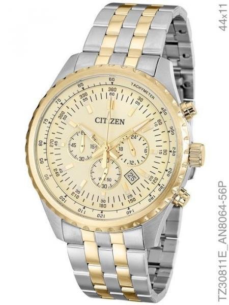 Relógio Masculino Citizen TZ30811E Aço Misto