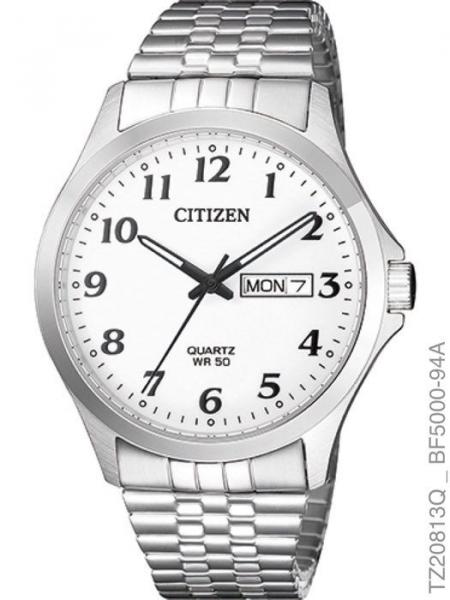 Relógio Masculino Citizen TZ20813Q Quartz Aço Inoxidável Prata