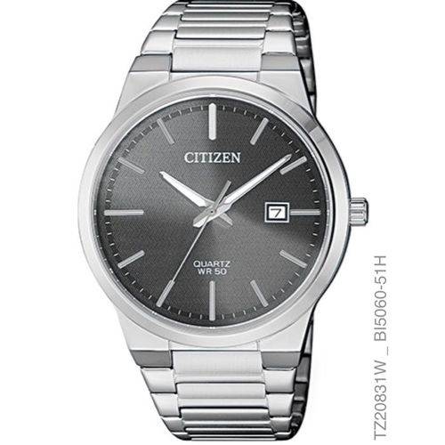 Relógio Masculino Citizen TZ20831W Slim Prata