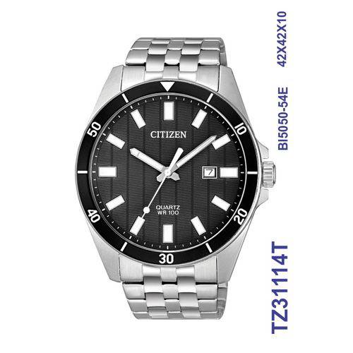 Relógio Masculino Citizen Tz31114t Esporte Fino Prata