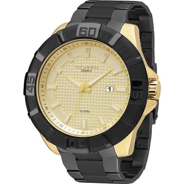 Relógio Masculino Clássico Executive Gold Elegance - *Ctmd Ti