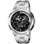 Relógio Masculino com Medição de Temperatura - ref. AQF-102WD-1B - Casio