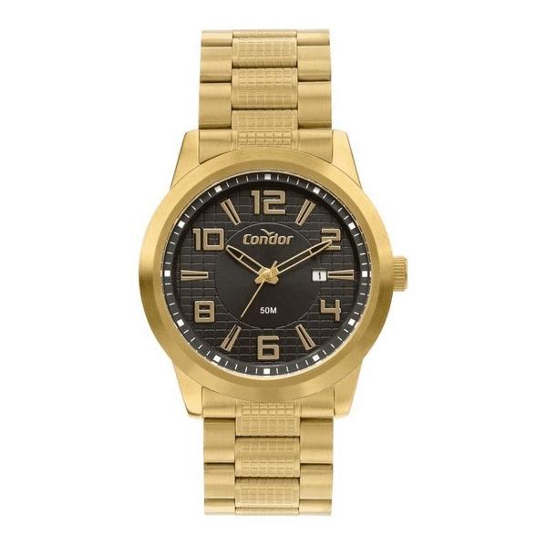 Relógio Masculino Condor 46mm Aço Dourado CO2115KWZ/4D