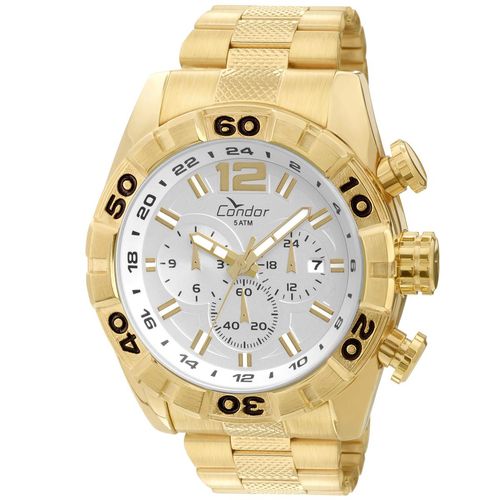 Relógio Masculino Condor Analógico COVD33AA/4K Dourado