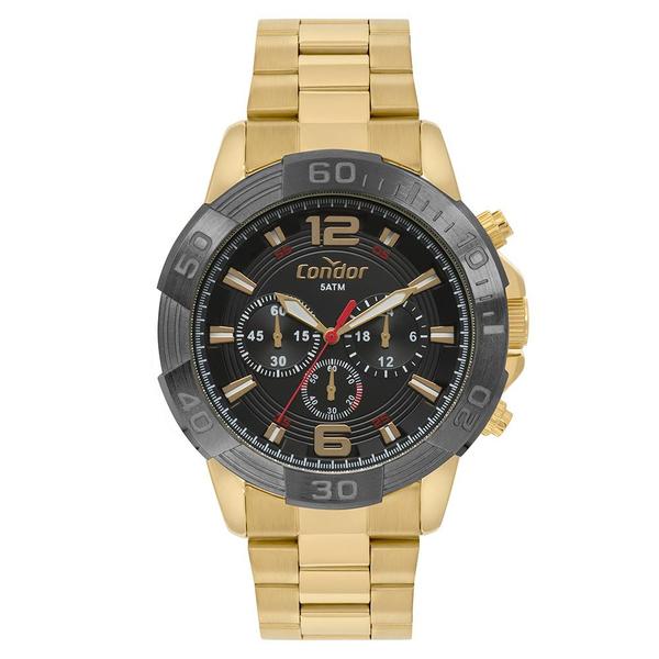 Relógio Masculino Condor Civic COVD54AY/4P 48mm Aço Dourado