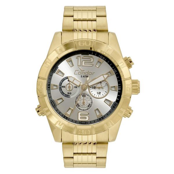 Relógio Masculino Condor COVD54AW/4K 50mm Aço Dourado