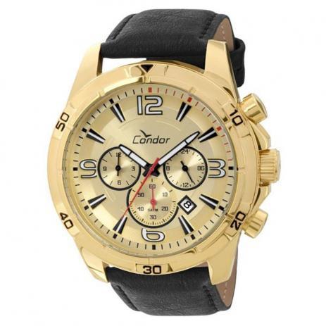 Relógio Masculino Condor COVD33AF/2X - Dourado/Preto