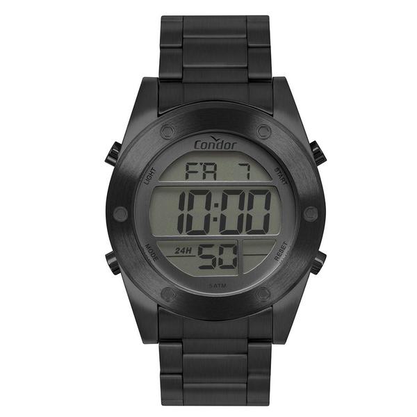 Relógio Masculino Condor Digital COBJ3463AE/4C 46mm Aço Grafite