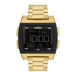 Relógio Masculino Condor Digital COBJ2649AH/8D 46mm Aço Dourado