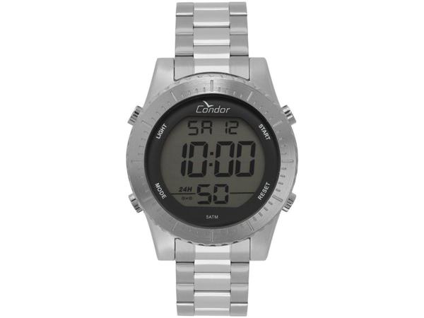 Relógio Masculino Condor Digital Esportivo - COBJ3463AB/2 Prata