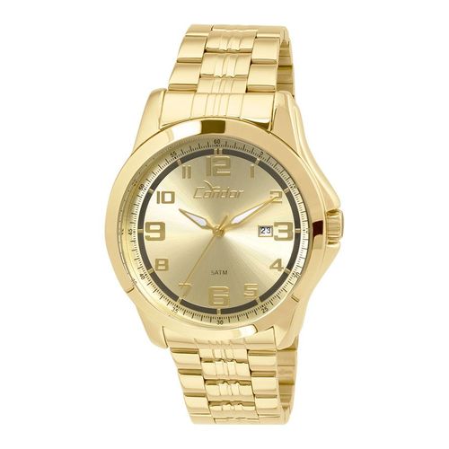 Relogio Masculino Condor Dourado Co2115vp4d