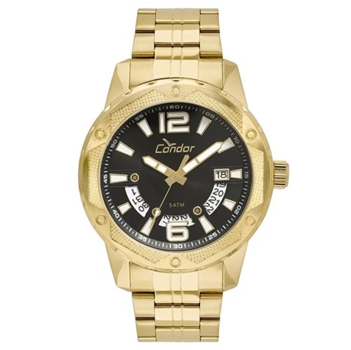 Relógio Masculino Condor Dourado CO2415BL/4P