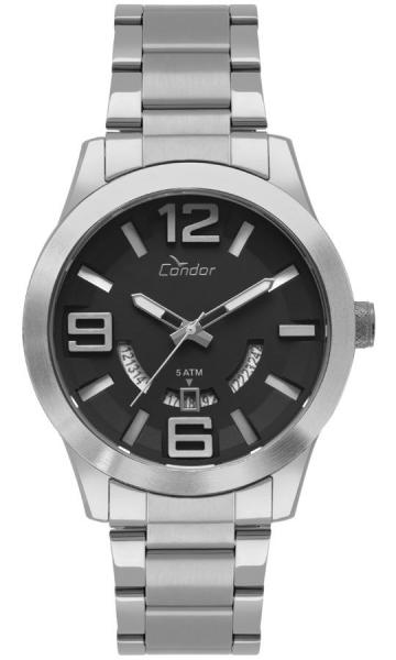 Relogio Masculino Condor Prata Co2115ktx3p