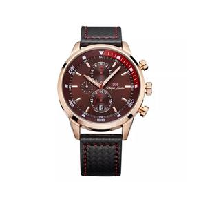 Relógio Masculino Cronógrafo Rose Gold e Preto PL80051612M