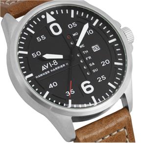 Relógio Masculino da AVI-8 AV-4003 Hawker Harrier II (Brown/Black)