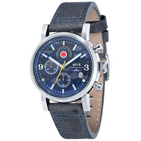 Relógio Masculino da AVI-8 - AV-4041 Hawker Hurricane (Azul)