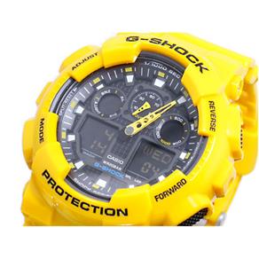 Relógio Masculino da Casio G-Shock (Power Yellow) G-Shock GA100A-9A