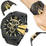 Relógio Masculino Diesel Dz4338/1pi Preto Dourado