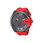 Relógio Masculino Diesel Modelo DZ4427 Vermelho Silicone 51mm Diâmetro