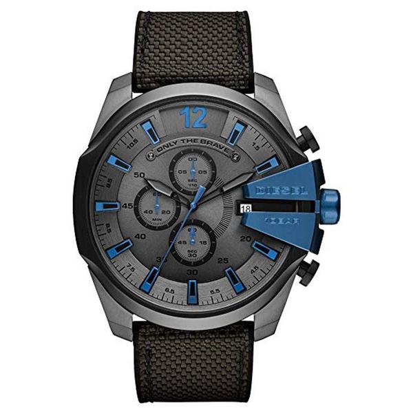 Relógio Masculino Diesel Modelo DZ4500 Pulseira em Nylon / a Prova D Água