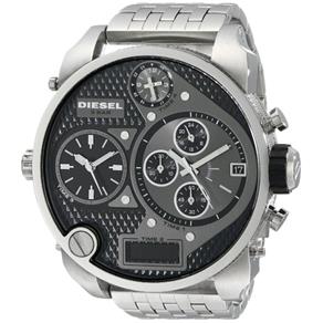 Relógio Masculino Diesel Mr. Daddy Silver Stainless Steel - Modelo Dz7221