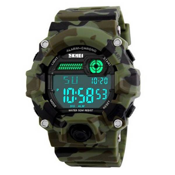 Relógio Masculino Digital a Prova Dagua SKMEI 1197 Camuflado