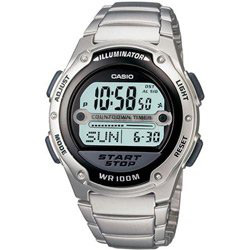 Relógio Masculino Digital Aço W-756D-1AVDF - Casio