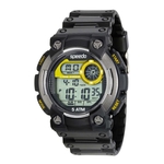 Relógio Masculino Digital Borracha Preto/amarelo Speedo