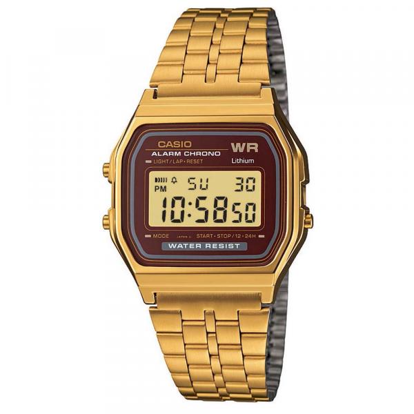 Relógio Masculino Digital Casio A159WGEA5DF - Dourado - Casio