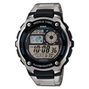 Relógio Masculino Digital Casio AE-2100WD-1AVDF - Prata