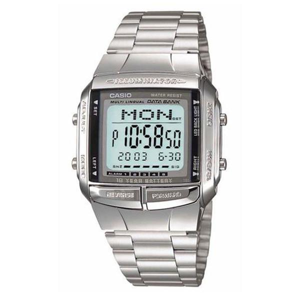 Relógio Masculino Digital Casio DB3601ADF - Prateado DB-360-1ADF - Casio*