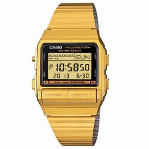 Relógio Masculino Digital Casio DB380G1DF - Dourado