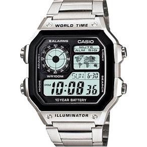 Relógio Masculino Digital Casio Multifunção AE-1200WHD-1AVDF