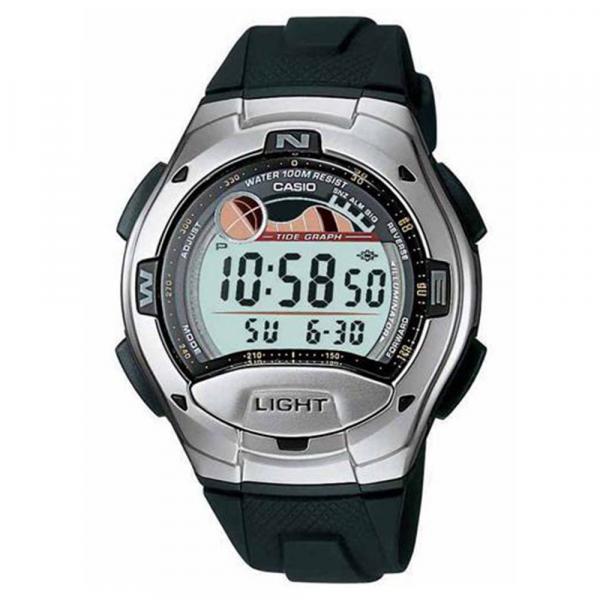 Relógio Masculino Digital Casio Standard W-753-1AVDF - Preto