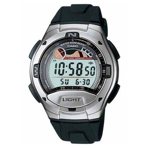 Relógio Masculino Digital Casio Standard W-753-1avdf - Preto