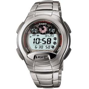 Relógio Masculino Digital Casio Standard W-755D-1AV - Inox/Preto