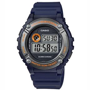 Relógio Masculino Digital Casio W-216H-2BVDF - Azul