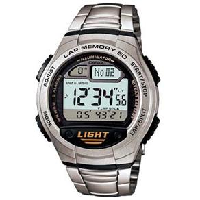 Relógio Masculino Digital Casio W-734D-1AVDF – Metal/Preto