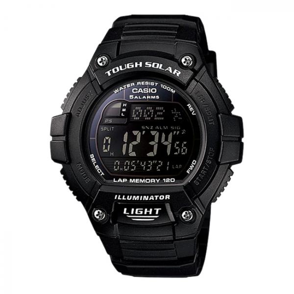 Relógio Masculino Digital Casio W-S220-1BVDF - Preto Tough Solar