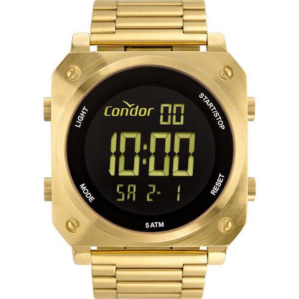 Relógio Masculino Digital Condor COF018AC/4D - Dourado