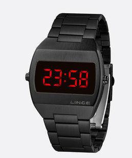 Relógio Masculino Digital Led Lince MDN4620L VXPX