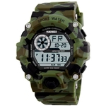 Relógio Masculino Digital Militar Skmei 1019 - Camuflado Verde