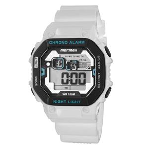 Relógio Masculino Digital Mormaii MONF001A/8B - Branco