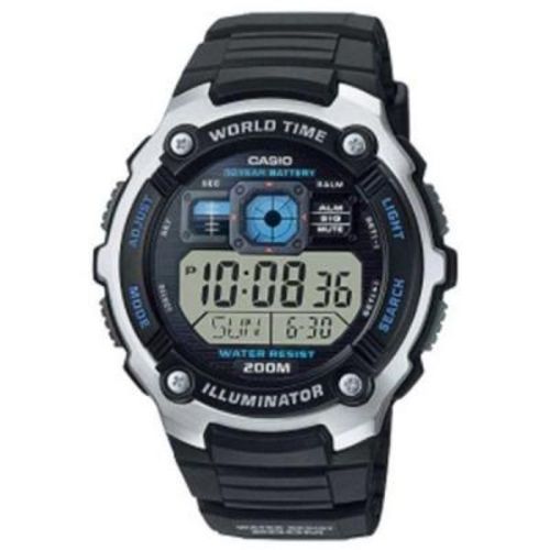 Relógio Masculino Digital Preto com Prata - casio