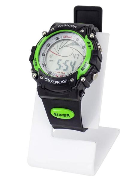 Relógio Masculino Digital Verde Sport Prova D' Água - Orizom