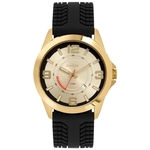 Relógio Masculino Dourado Condor Casual Luxo Original