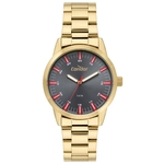 Relógio Masculino Dourado Condor Classic Luxo Original 5 ATM